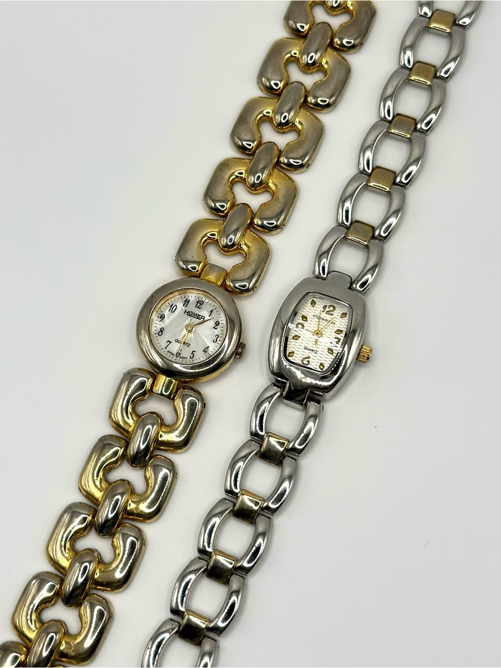 women’s vintage watch pair